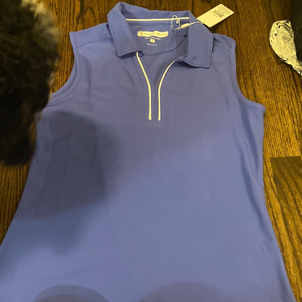 Pebble beach muscle golf top